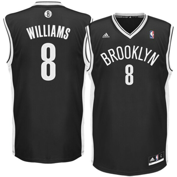Maillot nba Brooklyn Nets 2019 Homme Deron Williams 8 Noir