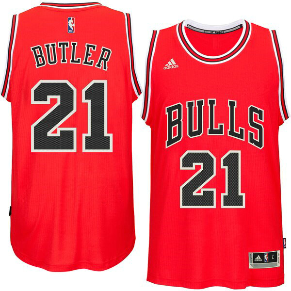 Maillot nba Chicago Bulls 2019 Homme Jimmy Butler 21 Rouge