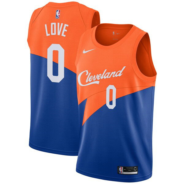 Maillot nba Cleveland Cavaliers 2019 Homme Kevin Love 0 Bleu