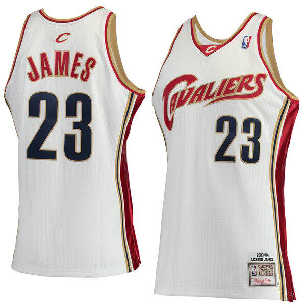 Maillot nba Cleveland Cavaliers 2019-2020 Homme LeBron James 23 Blanc