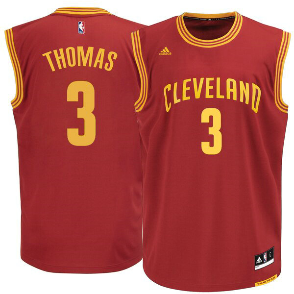 Maillot nba Cleveland Cavaliers 2019 Homme Isaiah Thomas 3 Rouge