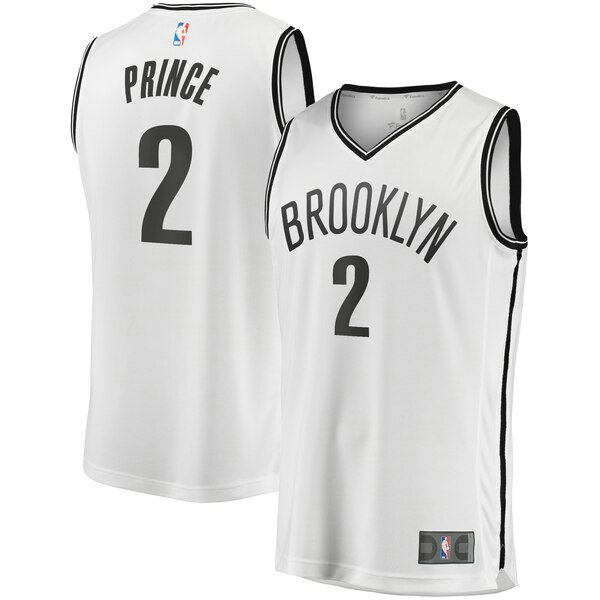Maillot nba Brooklyn Nets 2019 Homme Taurean Prince 2 Blanc
