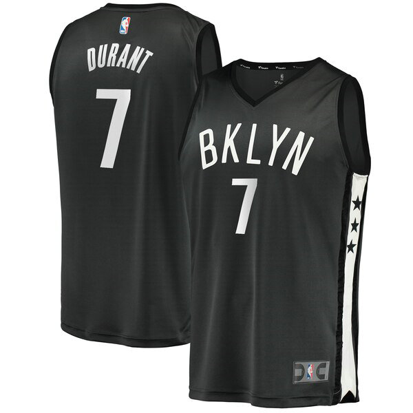 Maillot nba Brooklyn Nets 2019-2020 Homme Kevin Durant 7 Noir
