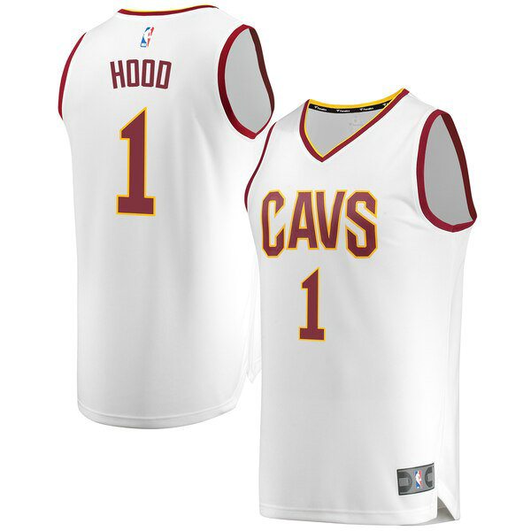 Maillot nba Cleveland Cavaliers 2019 Homme Rodney Hood 1 Blanc