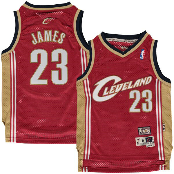 Maillot nba Cleveland Cavaliers 2019 Homme LeBron James 23 Rouge