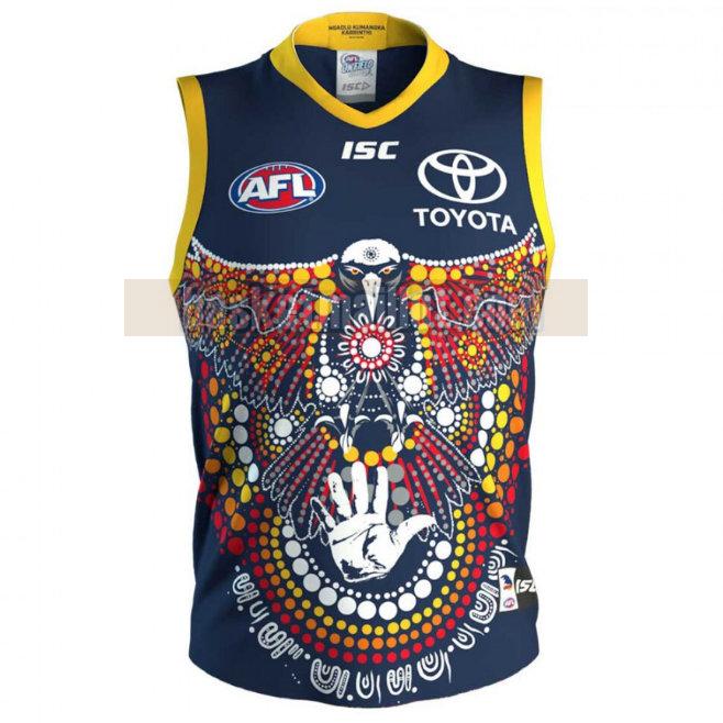 Maillot de foot rugby nba Homme Adelaide Crows 2020 Indigenous