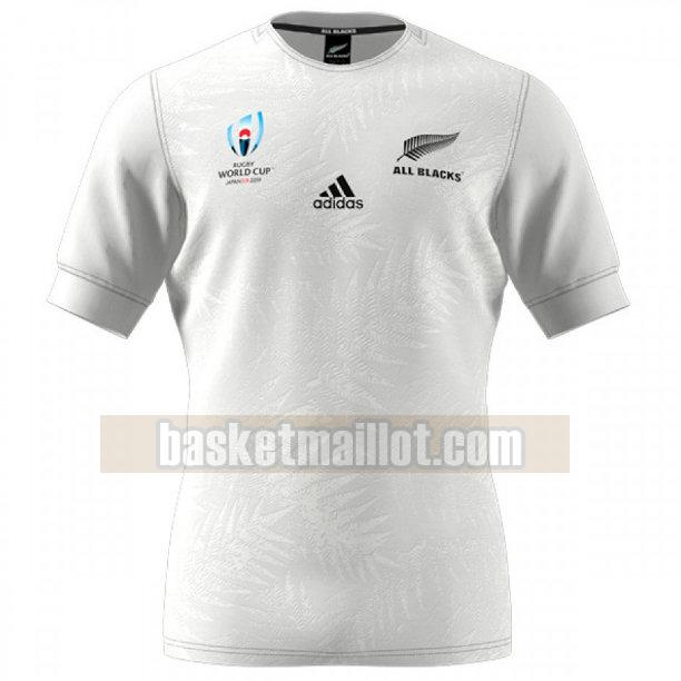 Maillot de foot rugby nba Homme All Blacks 2019 Y3 Exterieur
