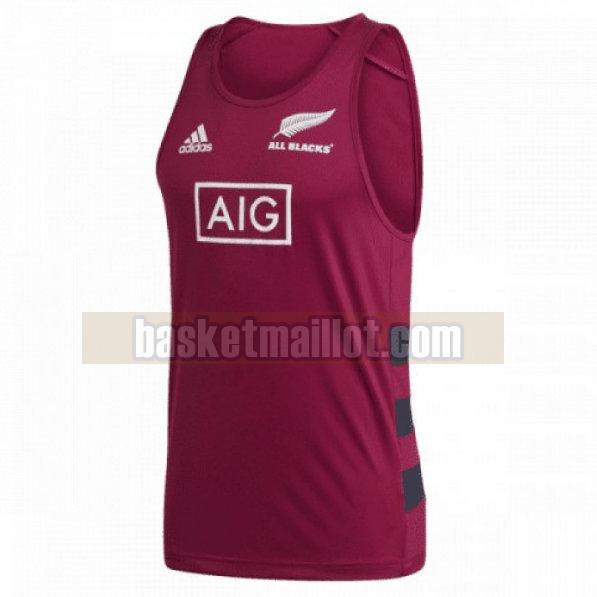 Maillot de foot rugby nba Homme All Blacks 2021 Tank Top