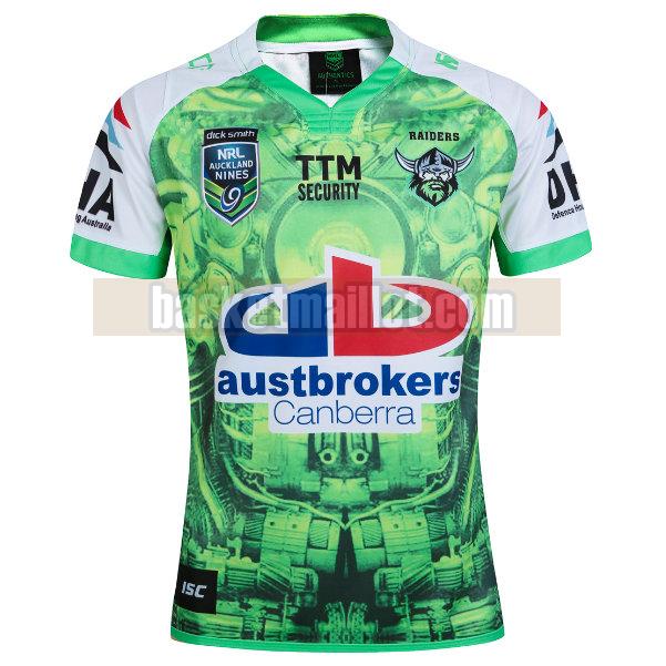 Maillot de foot rugby nba Homme Canberra Raiders 2016 Formazione