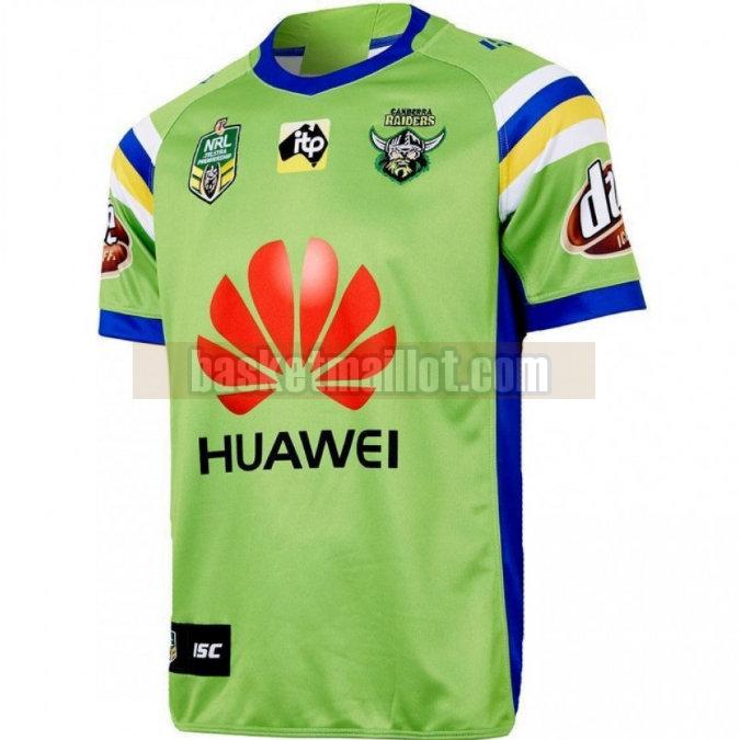 Maillot de foot rugby nba Homme Canberra Raiders 2018 Domicile