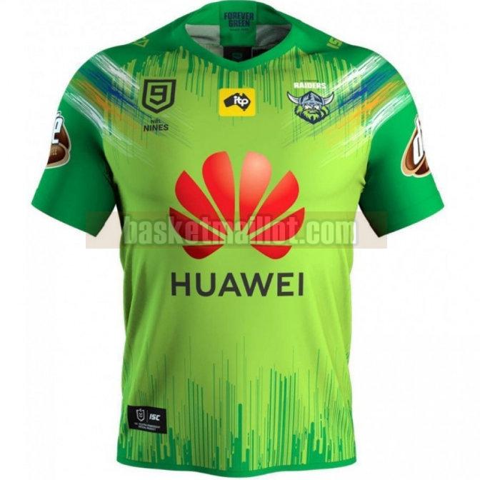 Maillot de foot rugby nba Homme Canberra Raiders 2020 Nines
