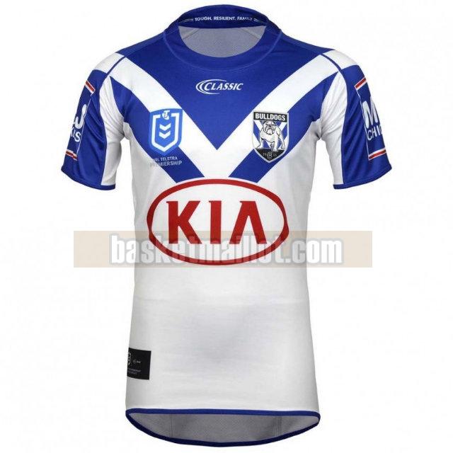 Maillot de foot rugby nba Homme Canterbury Bankstown Bulldogs 2019 Domicile