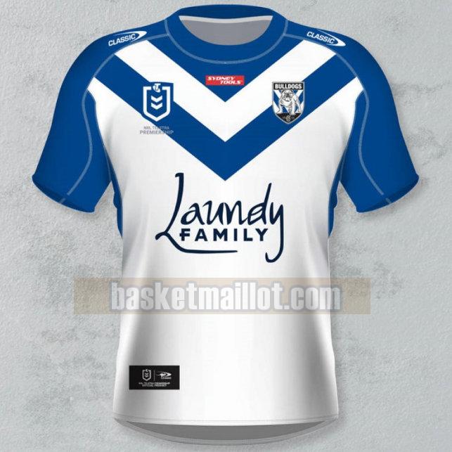 Maillot de foot rugby nba Homme Canterbury Bankstown Bulldogs 2021 Domicile