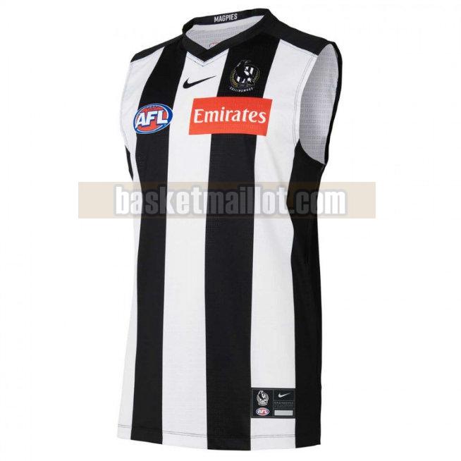 Maillot de foot rugby nba Homme Collingwood Magpies 2021 Domicile