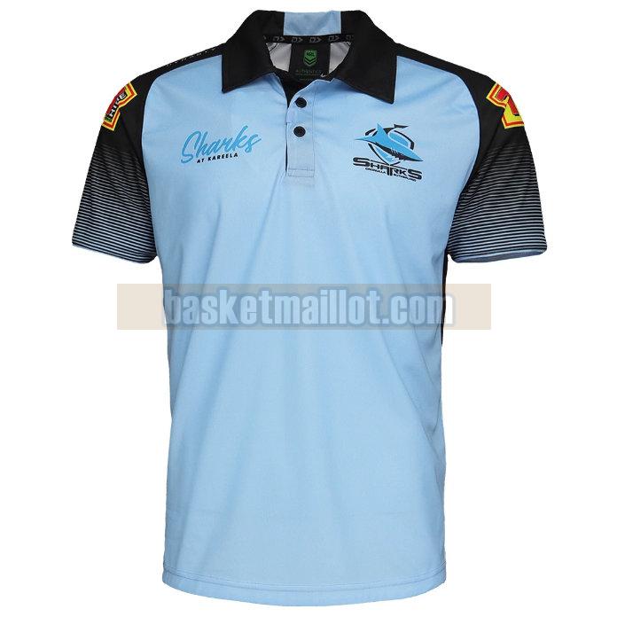 Maillot de foot rugby nba Homme Cronulla Sutherland Sharks 2021 Polo