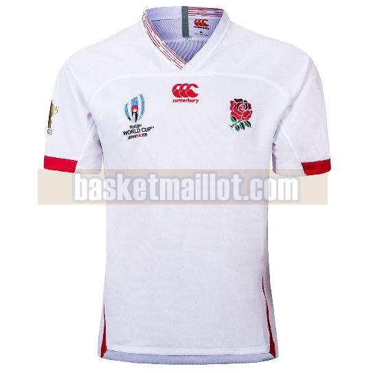 Maillot de foot rugby nba Homme England 2019 Domicile