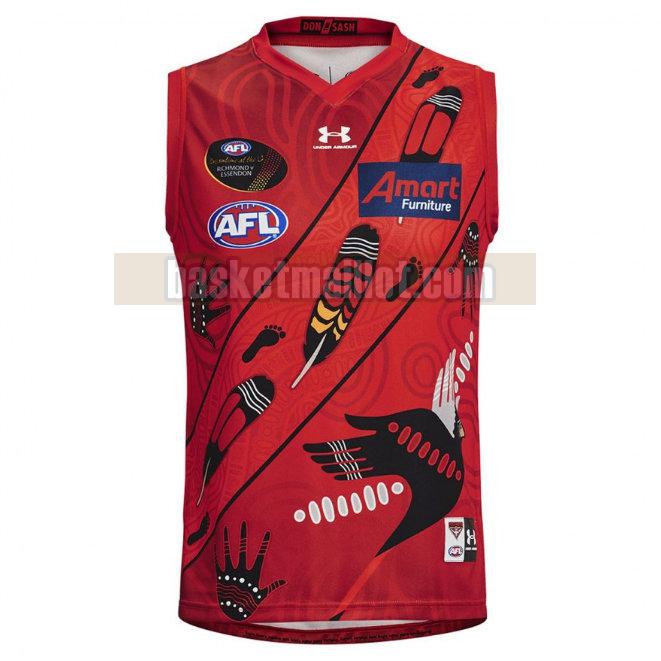 Maillot de foot rugby nba Homme Essendon Bombers 2021 Guernsey