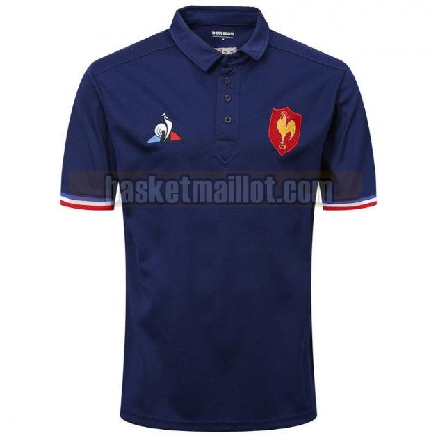 Maillot de foot rugby nba Homme France 2018-2019 Polo