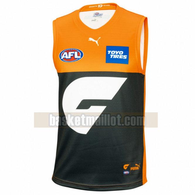 Maillot de foot rugby nba Homme GWS Giants 2021 Domicile