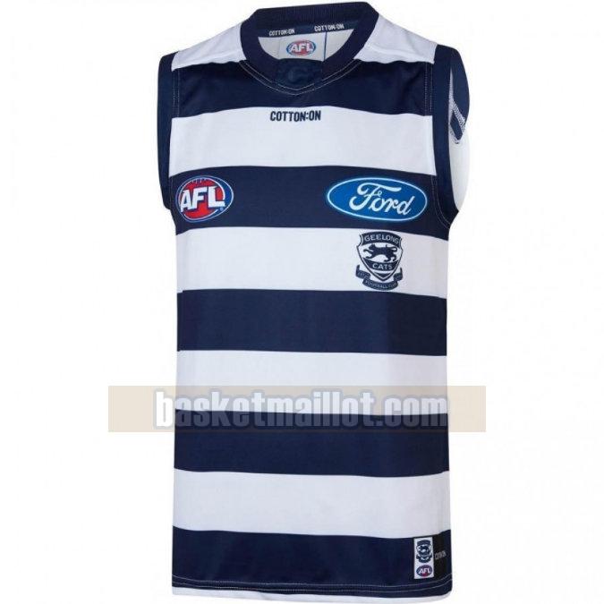Maillot de foot rugby nba Homme Geelong Cats 2019 Domicile