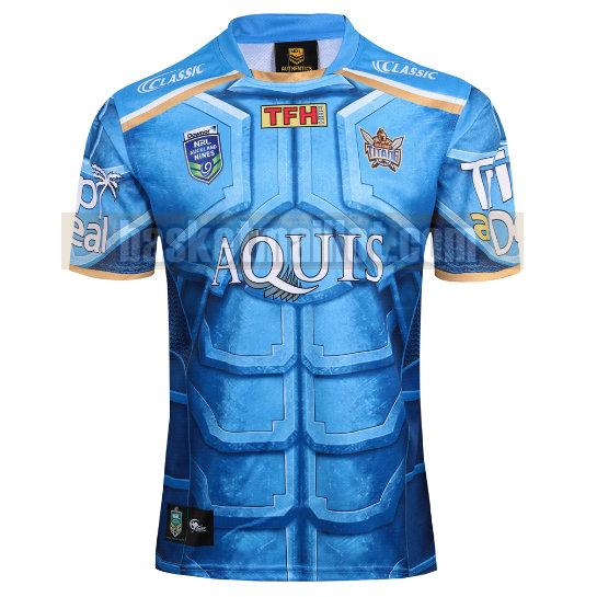 Maillot de foot rugby nba Homme Gold Coast Titans 2017-2018 Special Edition