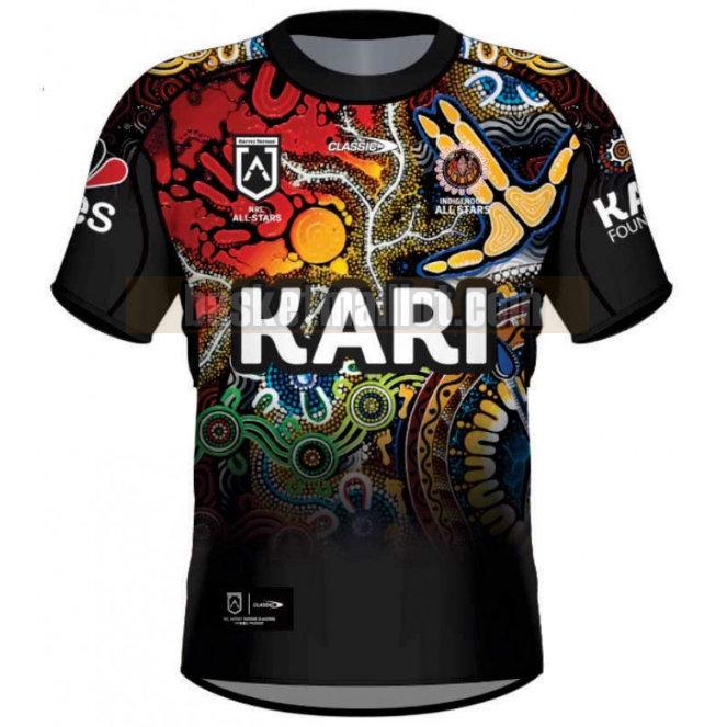 Maillot de foot rugby nba Homme Indigenous All Stars 2021 Domicile