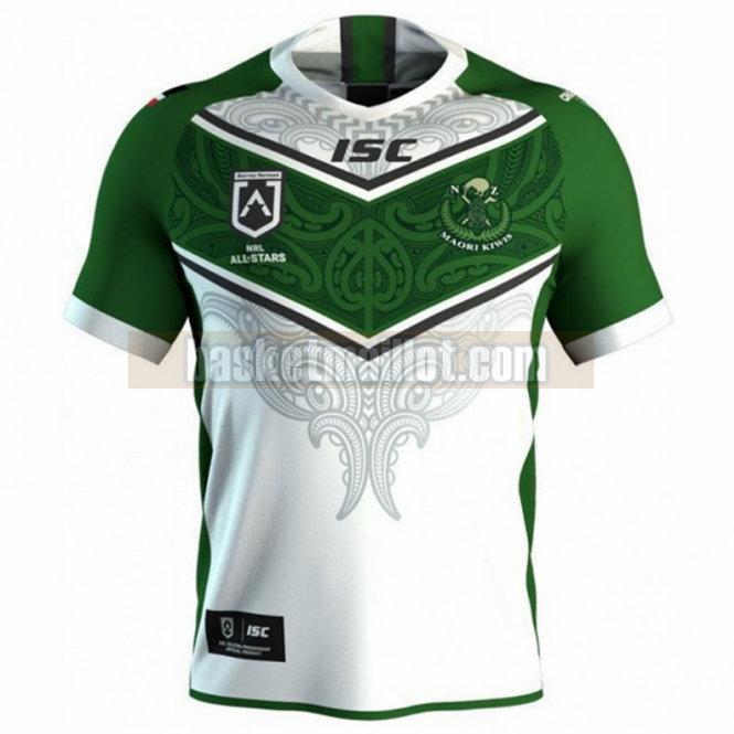 Maillot de foot rugby nba Homme Maori All Stars 2019 Domicile