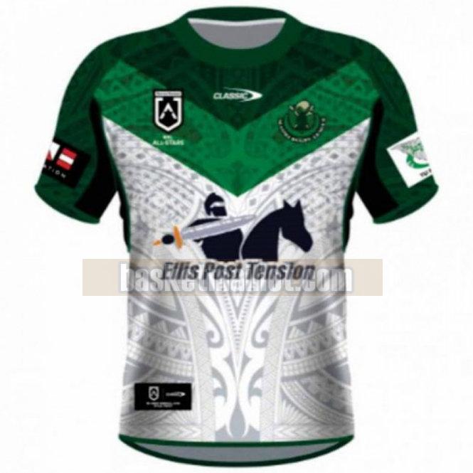 Maillot de foot rugby nba Homme Maori All Stars 2021 Domicile