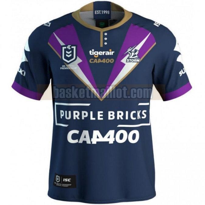 Maillot de foot rugby nba Homme Melbourne Storm 2019 Game