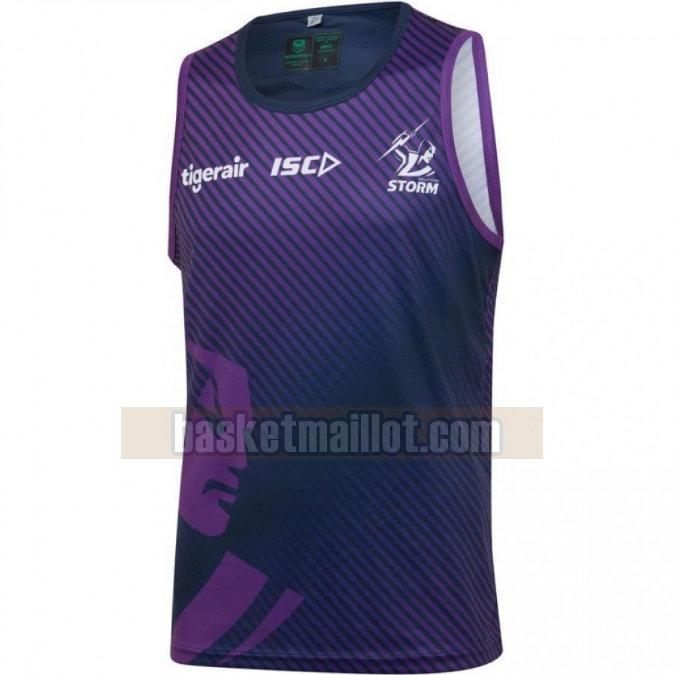 Maillot de foot rugby nba Homme Melbourne Storm 2020 Formazione