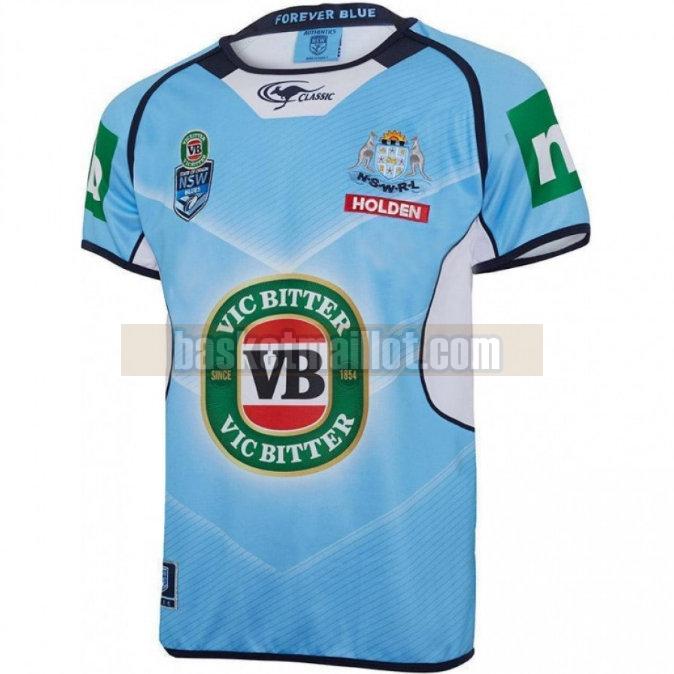 Maillot de foot rugby nba Homme NSW Blues 2017 Domicile
