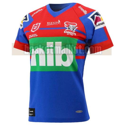 Maillot de foot rugby nba Homme Newcastle Knights 2021 Domicile