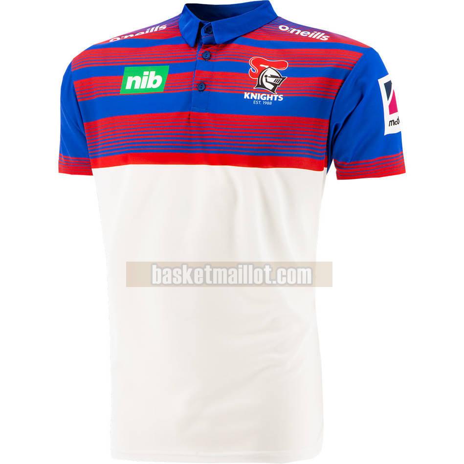 Maillot de foot rugby nba Homme Newcastle Knights 2021 Media Polo