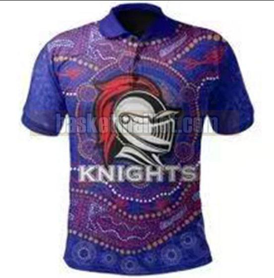 Maillot de foot rugby nba Homme Newcastle Knights 2021 Polo