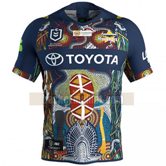Maillot de foot rugby nba Homme North Queensland Cowboys 2019 Indigenous