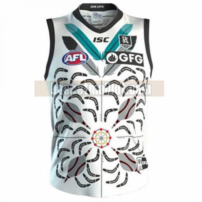 Maillot de foot rugby nba Homme Port Adelaide 2020 Indigenous Guernsey