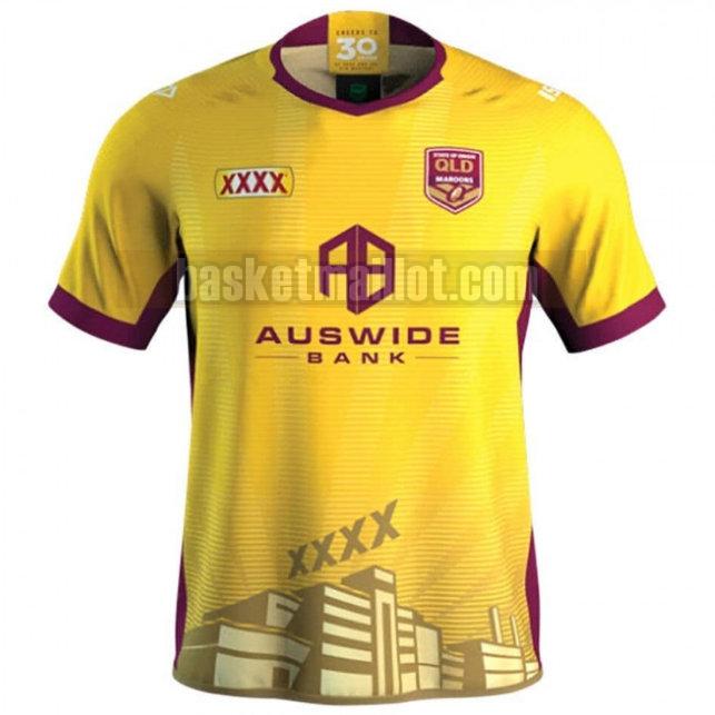 Maillot de foot rugby nba Homme Queensland Maroons 2020 Formazione