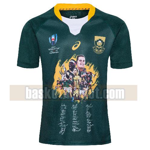 Maillot de foot rugby nba Homme South Africa 2019 Champion