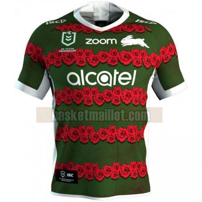 Maillot de foot rugby nba Homme South Sydney Rabbitohs 2019 Commemorative