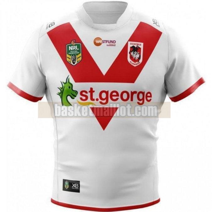 Maillot de foot rugby nba Homme St George Illawarra Dragons 2018 Domicile