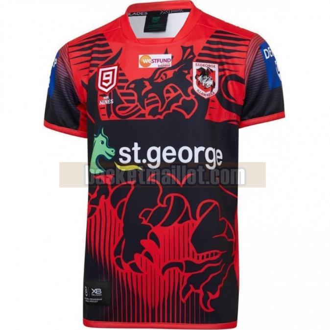 Maillot de foot rugby nba Homme St George Illawarra Dragons 2020 Nines
