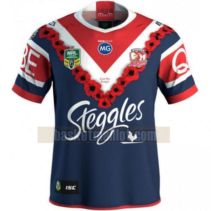 Maillot de foot rugby nba Homme Sydney Roosters 2018 Commemorative