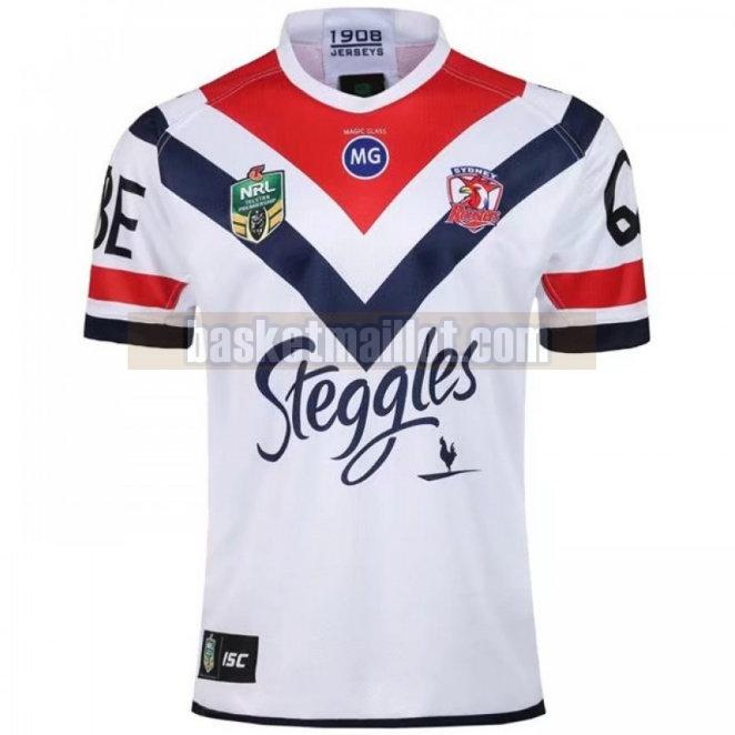 Maillot de foot rugby nba Homme Sydney Roosters 2018 Exterieur