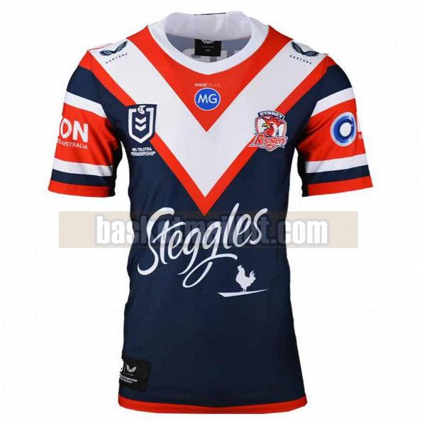 Maillot de foot rugby nba Homme Sydney Roosters 2021 Domicile