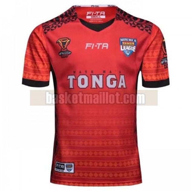 Maillot de foot rugby nba Homme Tonga 2016-17 Domicile
