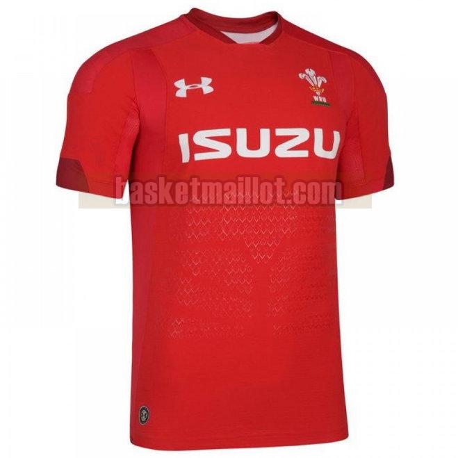 Maillot de foot rugby nba Homme Wales 2019 Domicile