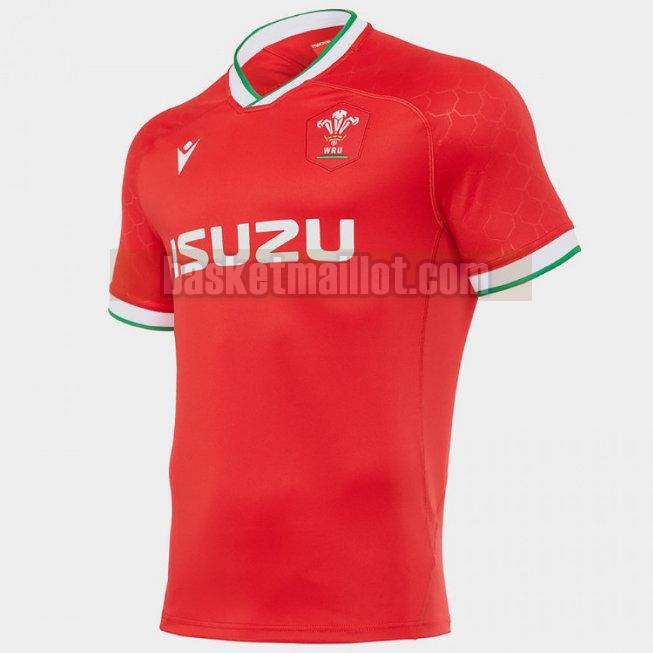 Maillot de foot rugby nba Homme Wales 2021-22 Domicile