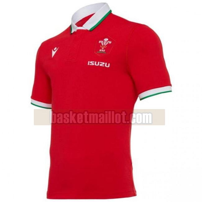 Maillot de foot rugby nba Homme Wales 2021 Polo