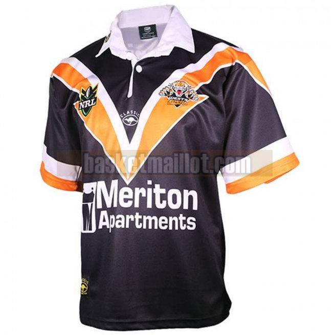 Maillot de foot rugby nba Homme Wests Tigers 1998 Domicile