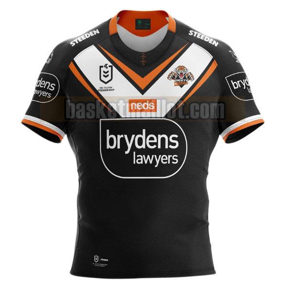 Maillot de foot rugby nba Homme Wests Tigers 2021 Domicile